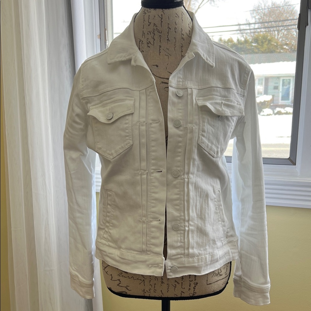 Vintage America White Jean Jacket